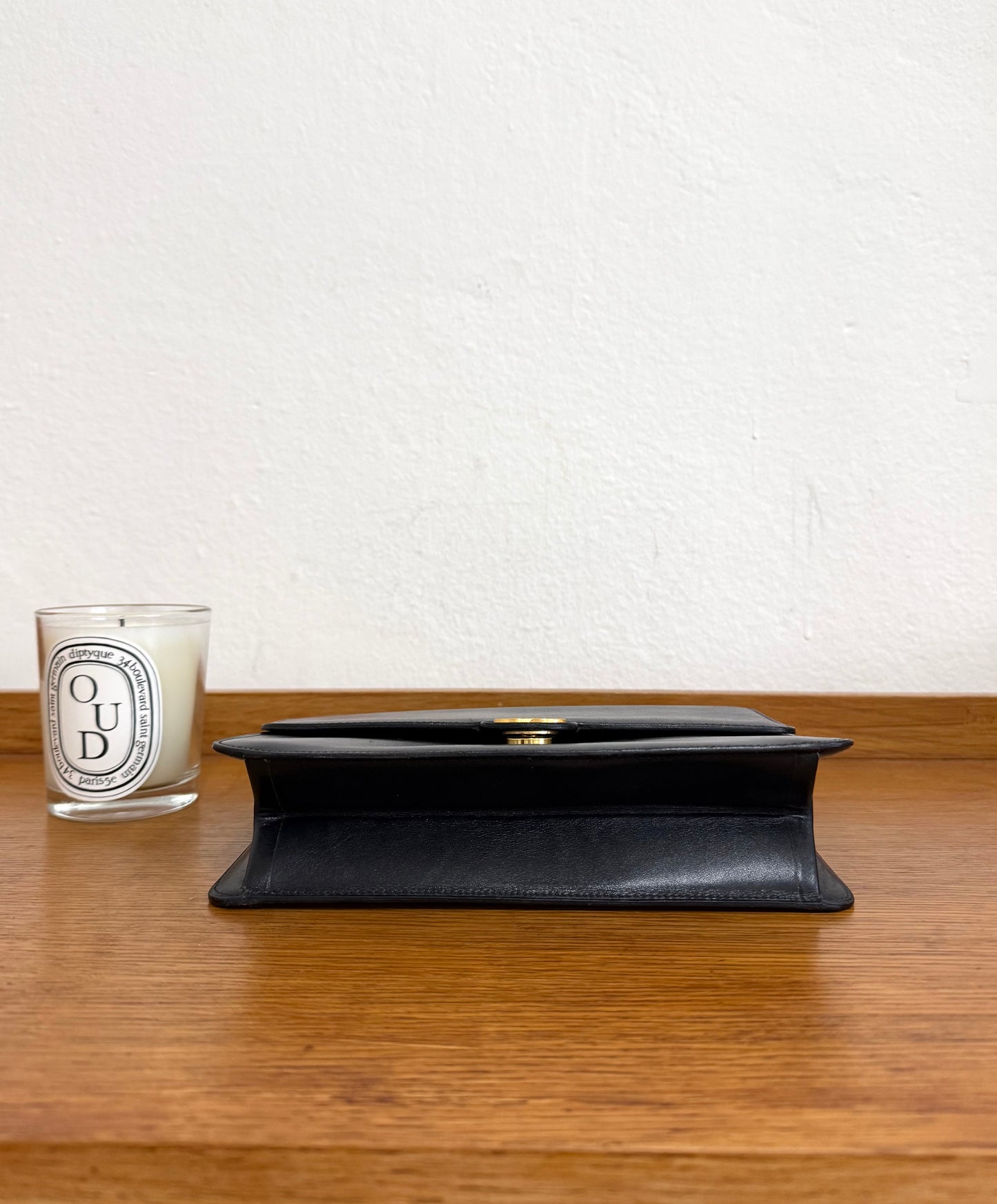 CHANEL BOX CALF FLAP BAG