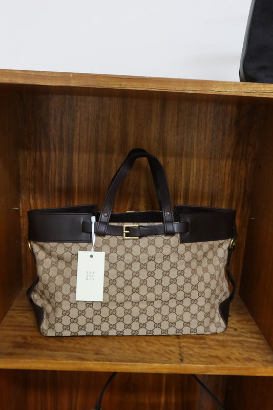 GUCCI GG BELT TOTE BAG