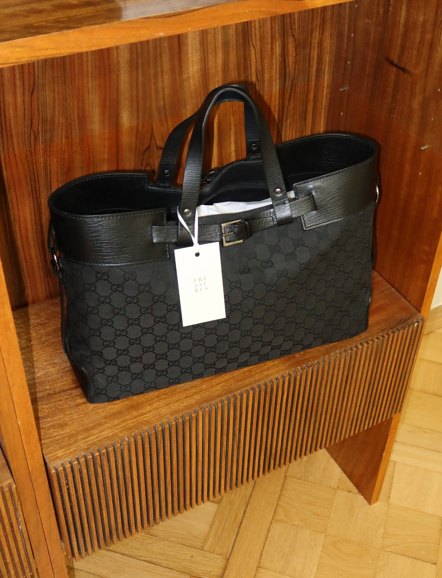 GUCCI GG BELT TOTE BAG