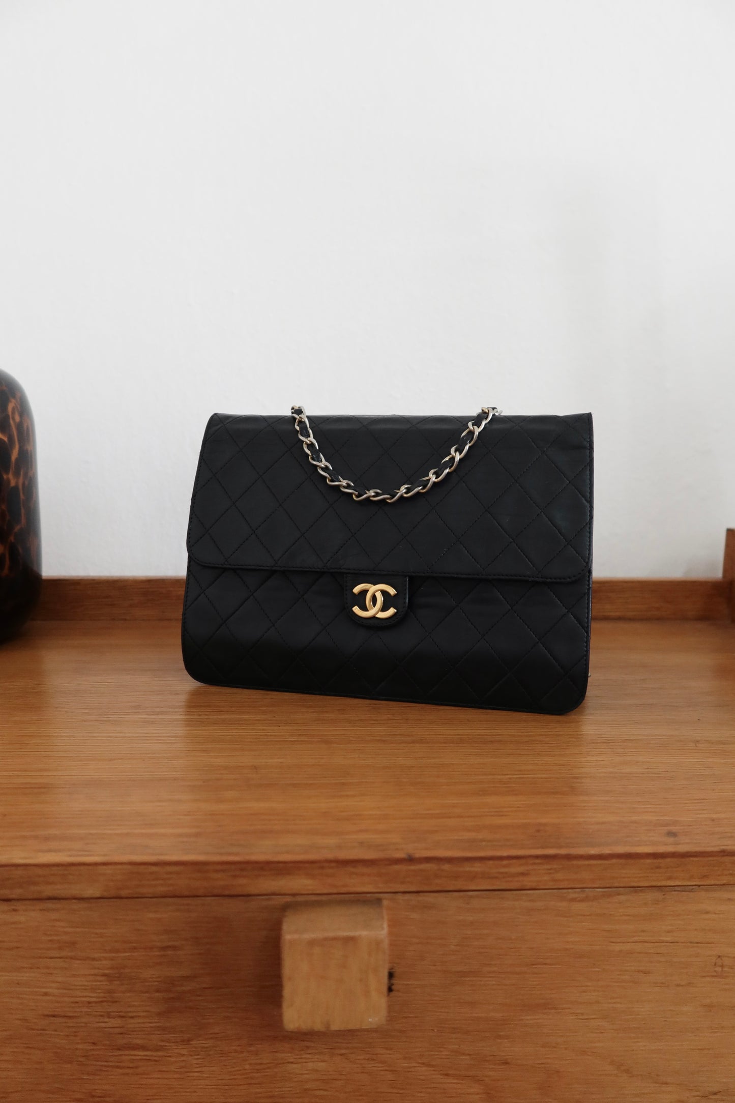CHANEL TIMELESS CLASSIC SINGLE FLAP BAG LAMBSKIN