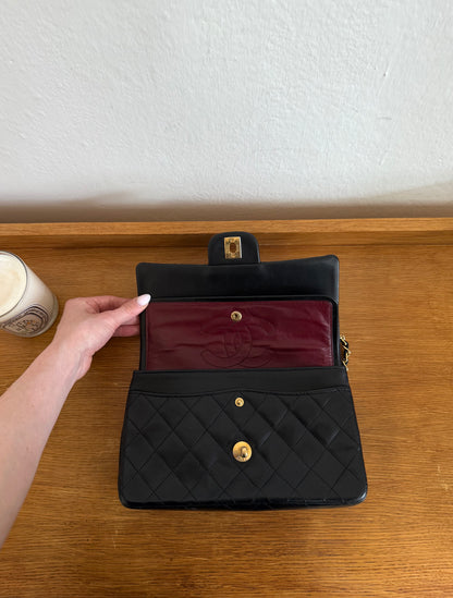 CHANEL CLASSIC DOUBLE FLAP BAG SMALL 24K GOLD