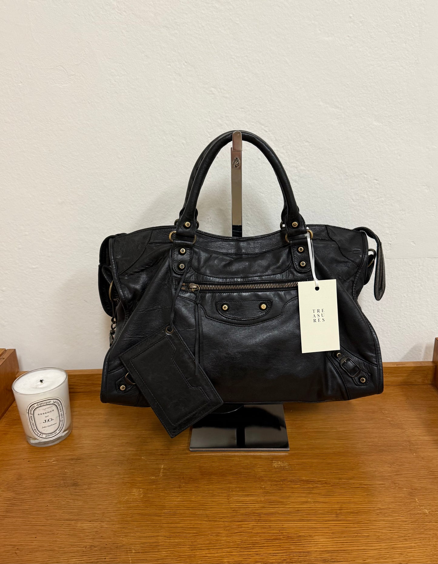BALENCIAGA CITY BAG BLACK