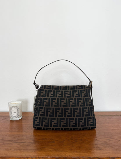 FENDI ZUCCA MAMMA BAGUETTE BAG