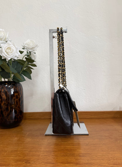 CHANEL TWIST LOCK CLASSIC FLAP BAG