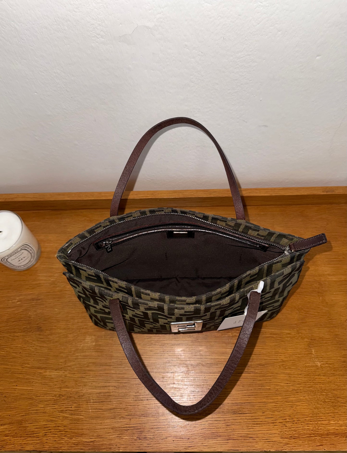FENDI ZUCCA TOTE HANDBAG
