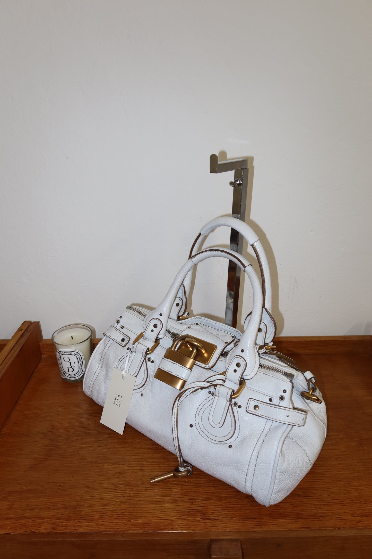 CHLOÉ PADDINGTON WHITE