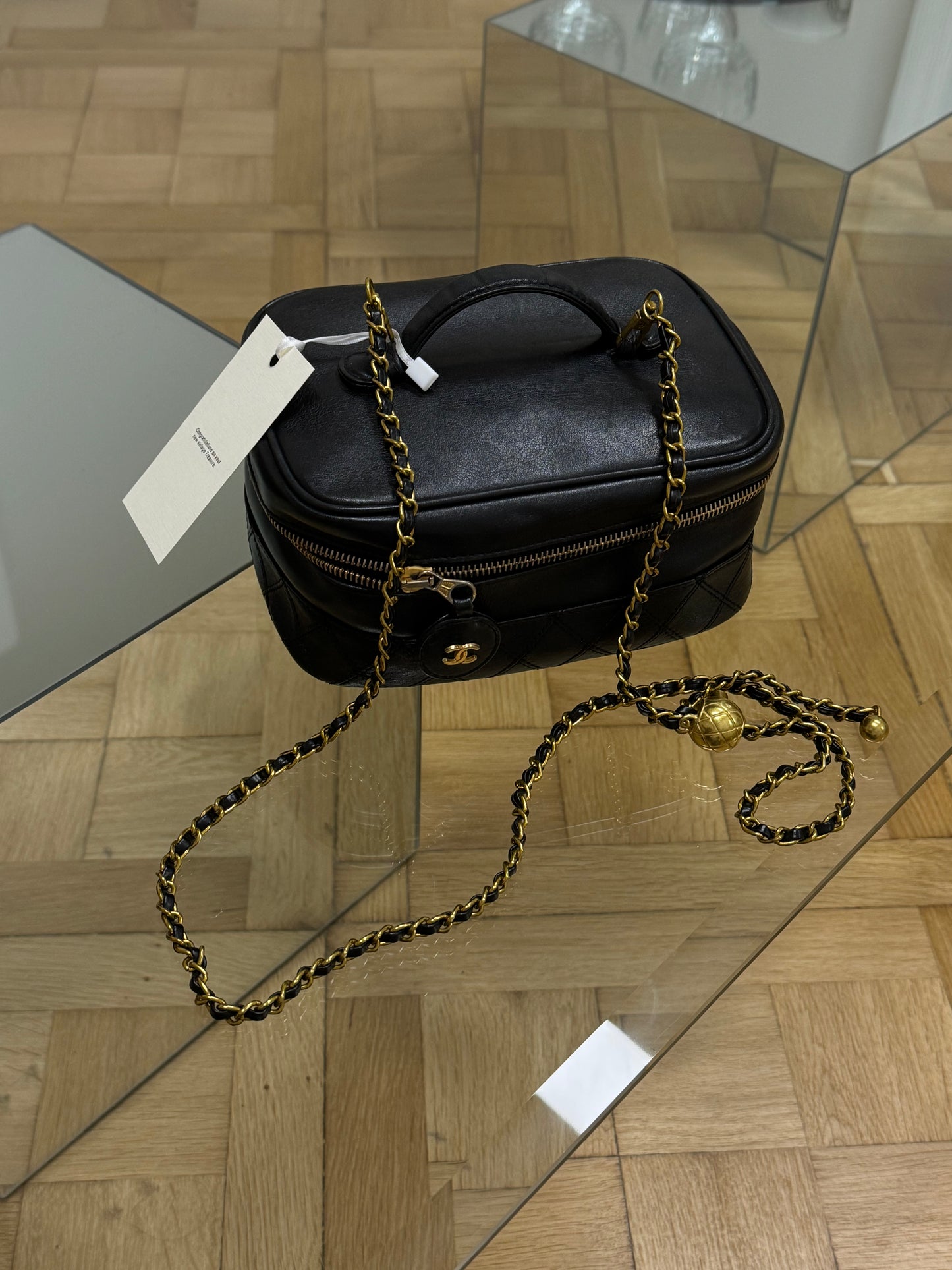 CHANEL VANITY LAMBSKIN