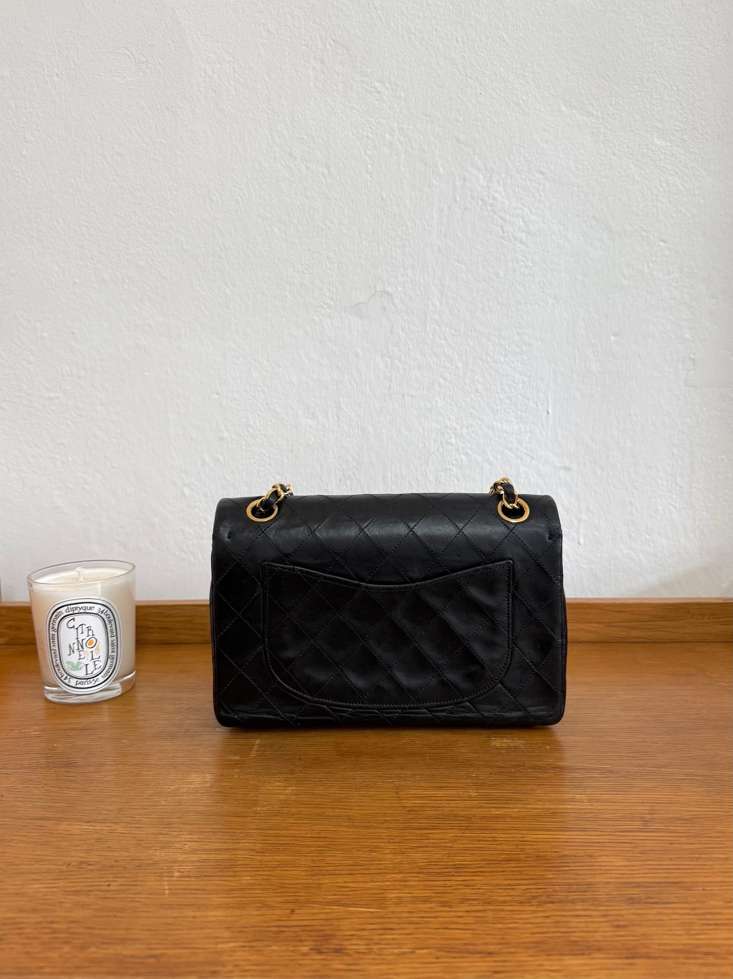 CHANEL CLASSIC DOUBLE FLAP BAG SMALL 24K GOLD