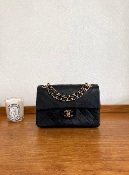 CHANEL CLASSIC DOUBLE FLAP BAG SMALL 24K GOLD