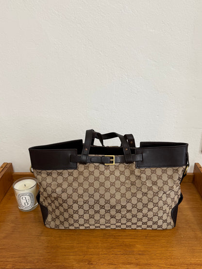 GUCCI GG BELT TOTE BAG