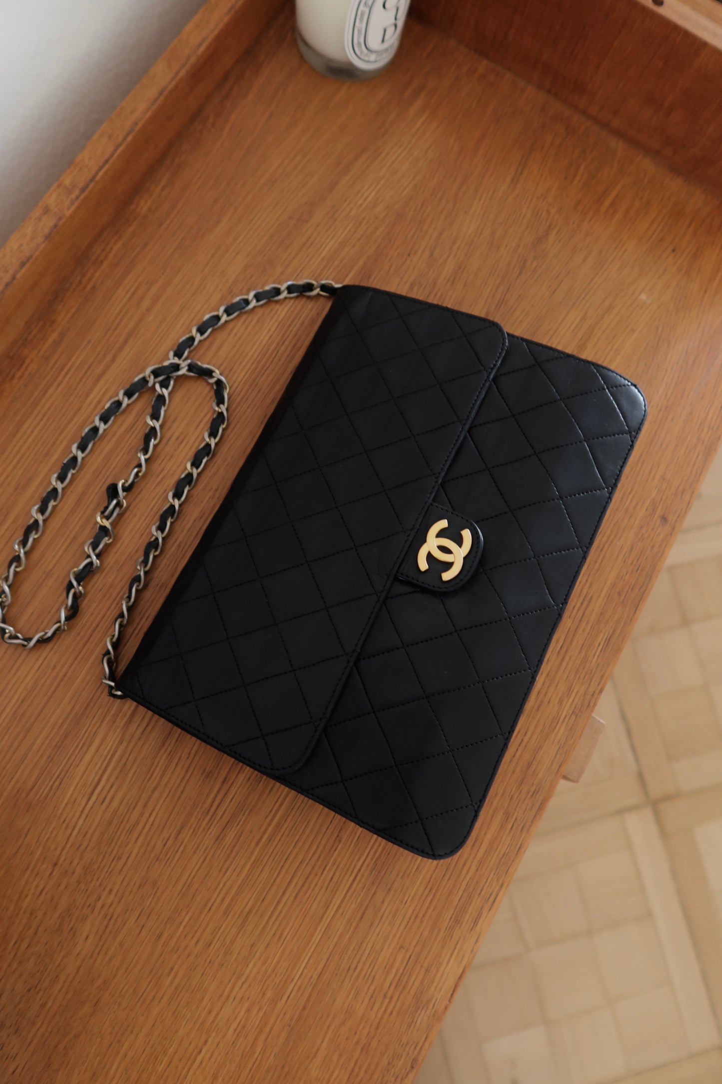 CHANEL TIMELESS CLASSIC SINGLE FLAP BAG LAMBSKIN