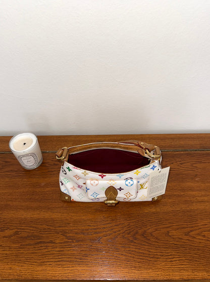 LV X TAKASHI MURAKAMI MULTICOLOR ELIZA HANDBAG