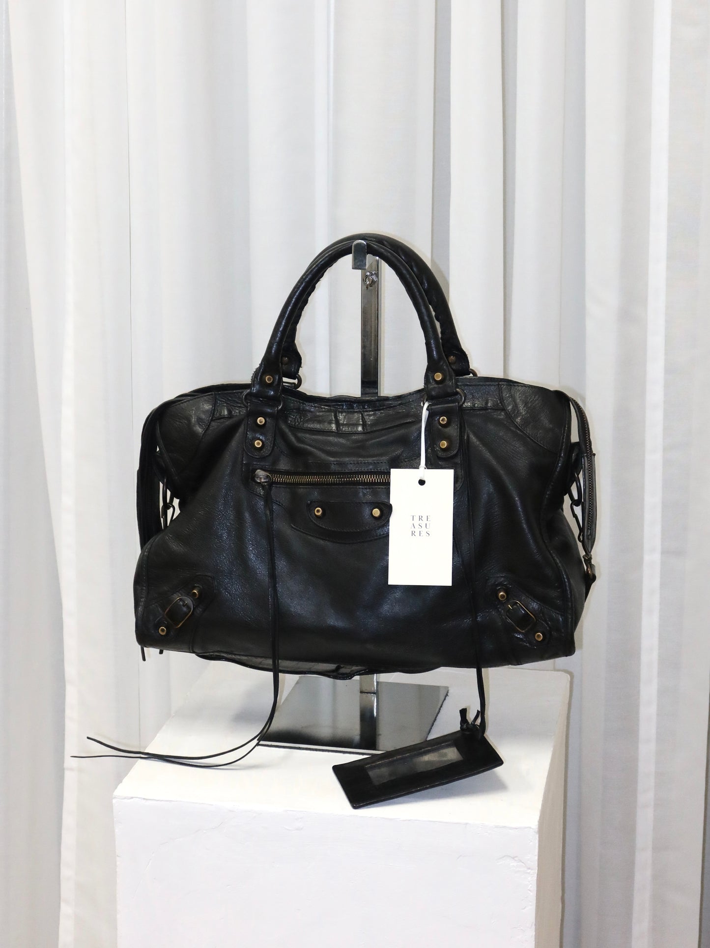 BALENCIAGA CITY BAG BLACK