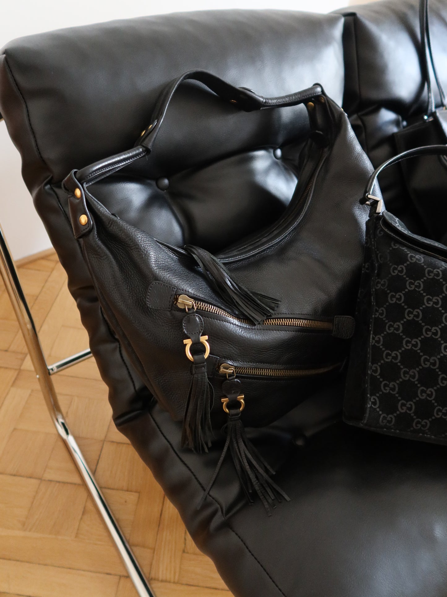 FERRAGAMO LARGE HOBO BAG
