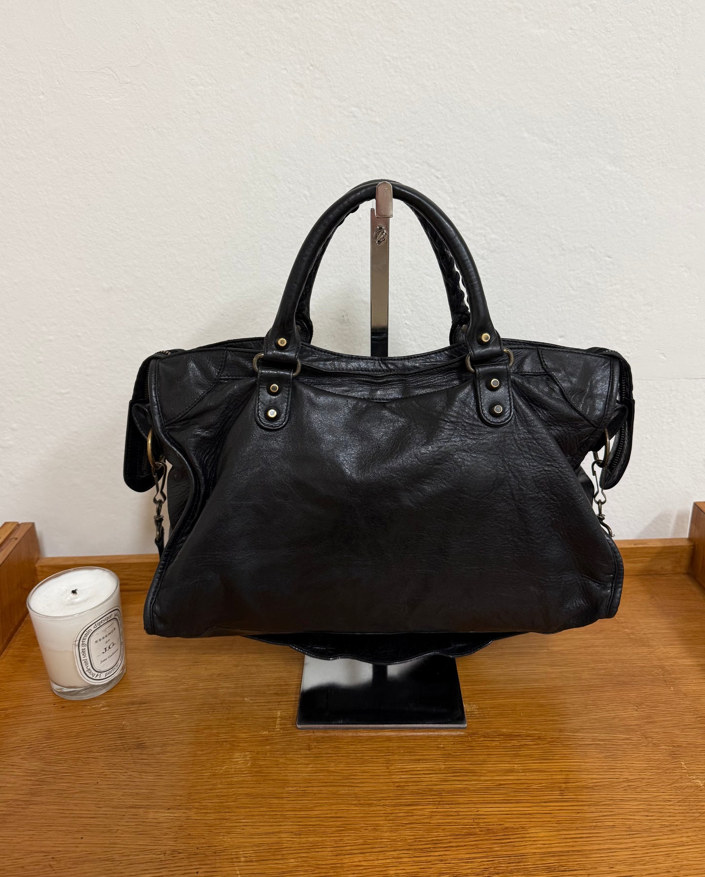 BALENCIAGA CITY BAG BLACK
