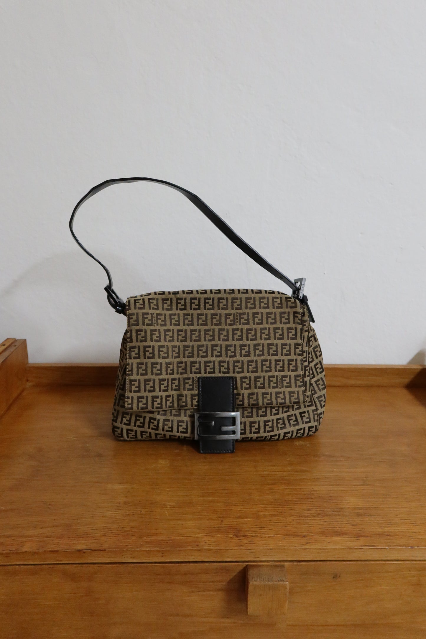 FENDI ZUCCA MAMMA BAGUETTE