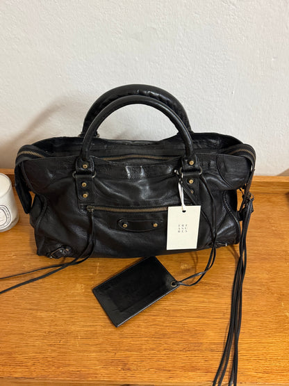 BALENCIAGA CITY BAG BLACK