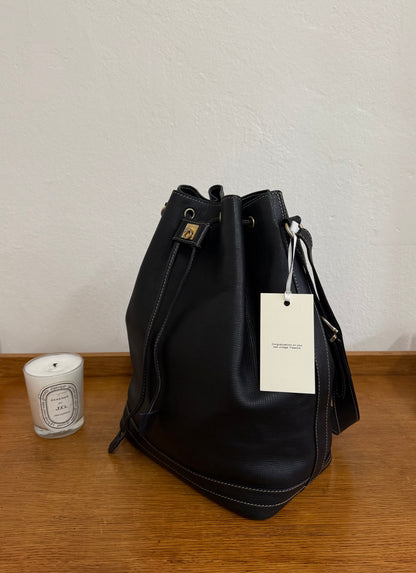 CELINE TRIOMPHE BUCKET BAG BLACK