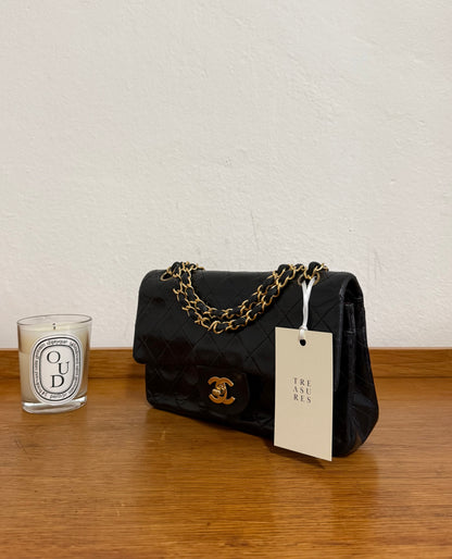 CHANEL CLASSIC DOUBLE FLAP BAG MEDIUM 24K GOLD