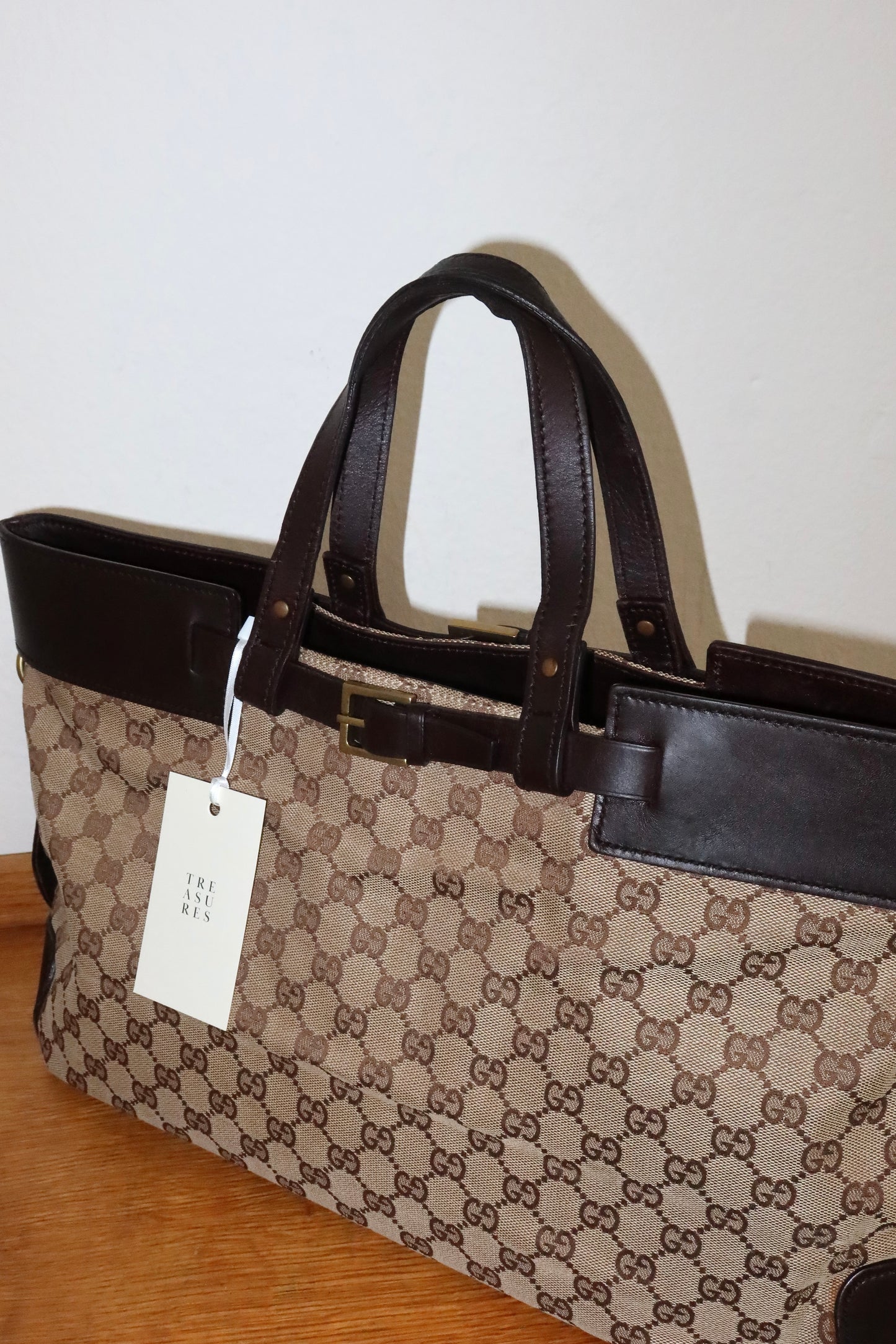GUCCI GG BELT TOTE BAG