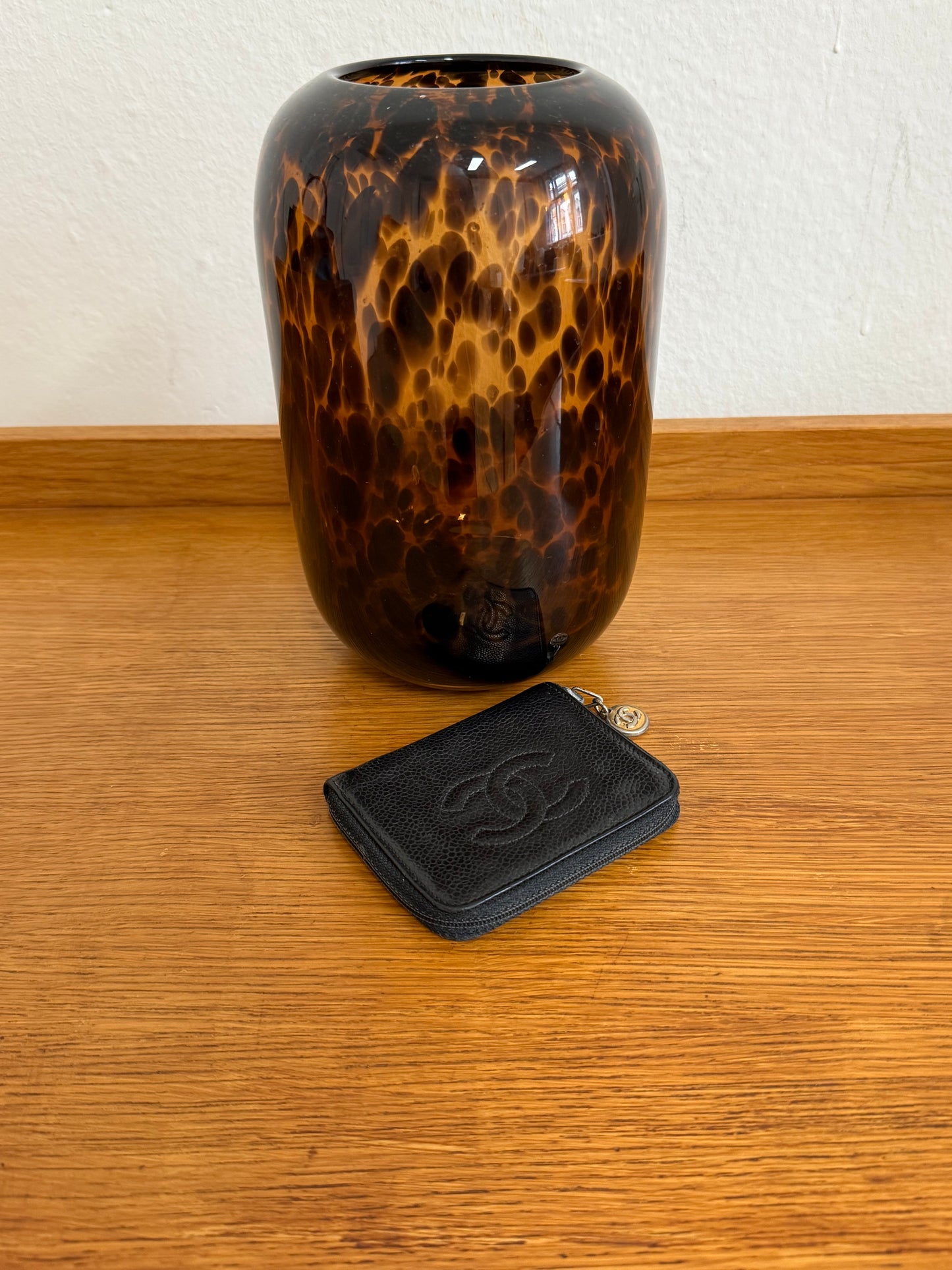 CHANEL ROUND ZIP WALLET