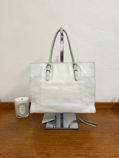 BALENCIAGA PAPIER WHITE BAG