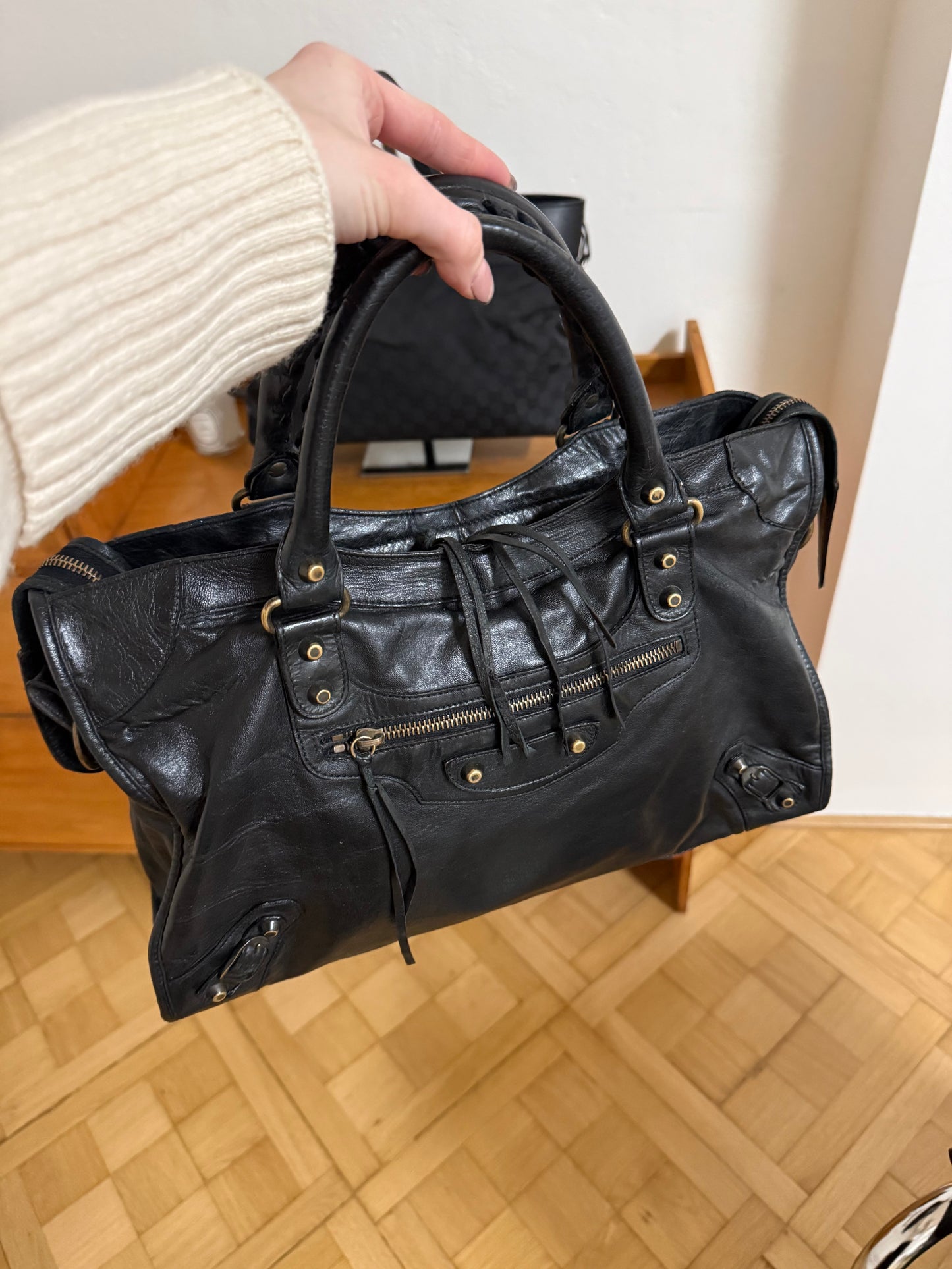 BALENCIAGA CITY BAG BLACK