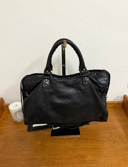 BALENCIAGA CITY BAG BLACK