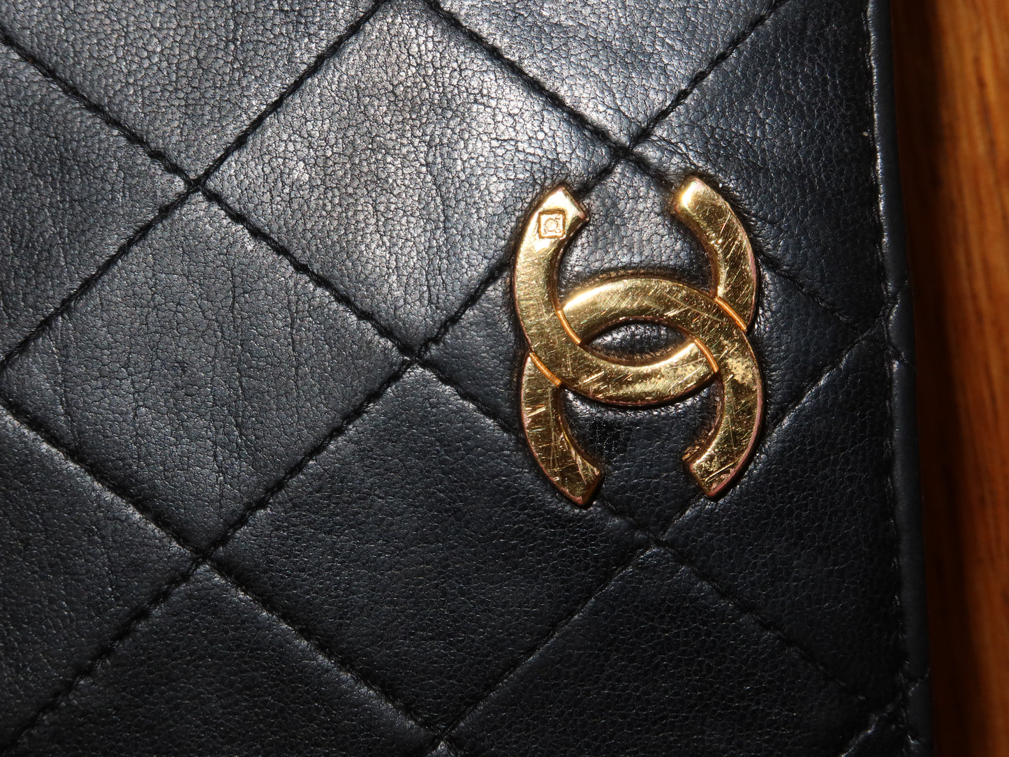 CHANEL SINGLE FULL FLAP BAG 24K GOLD