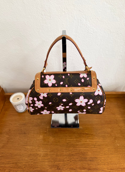LV TAKASHI MURAKAMI CHERRY BLOSSOM SAC RETRO BOW