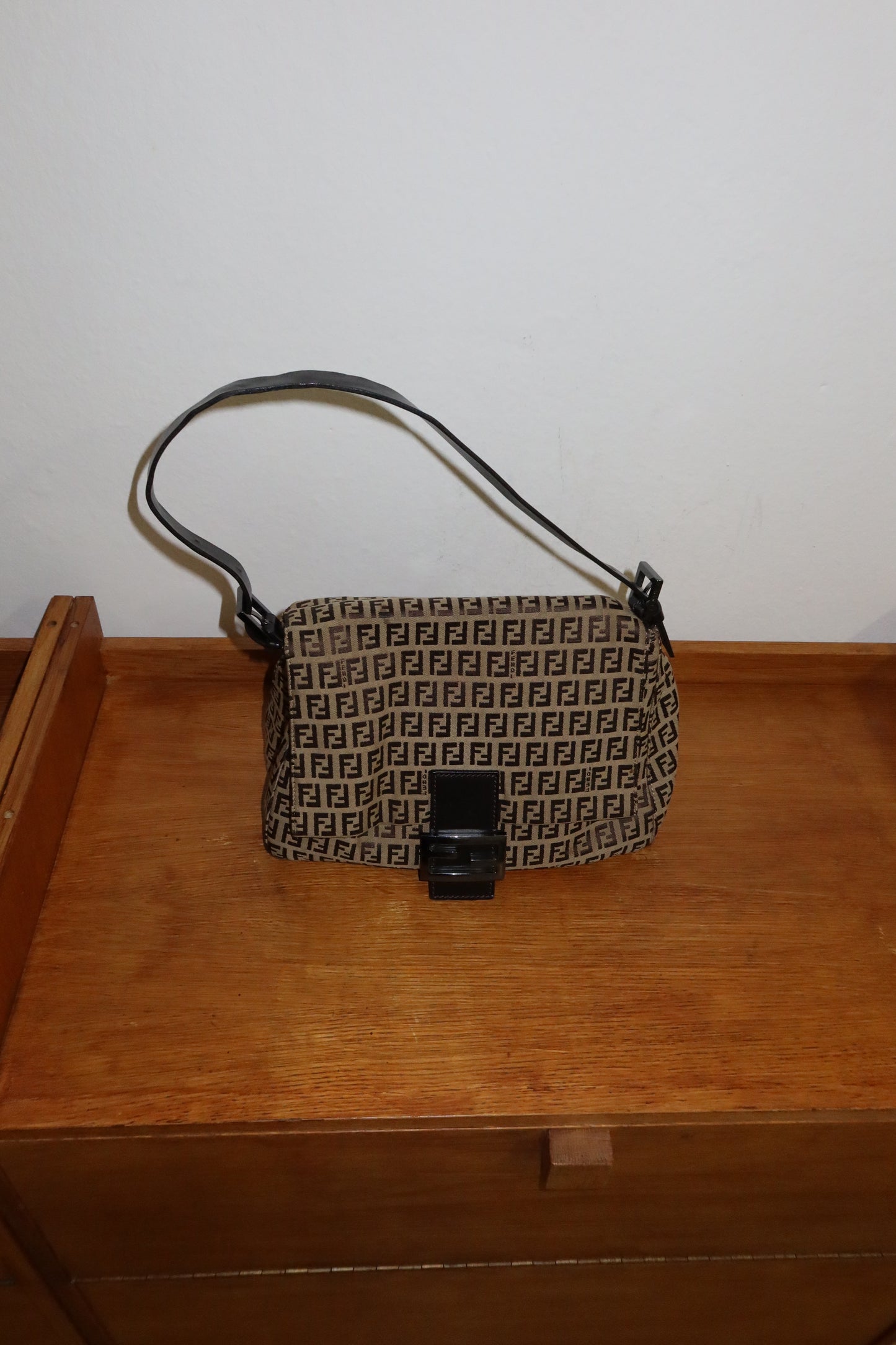 FENDI ZUCCA MAMMA BAGUETTE