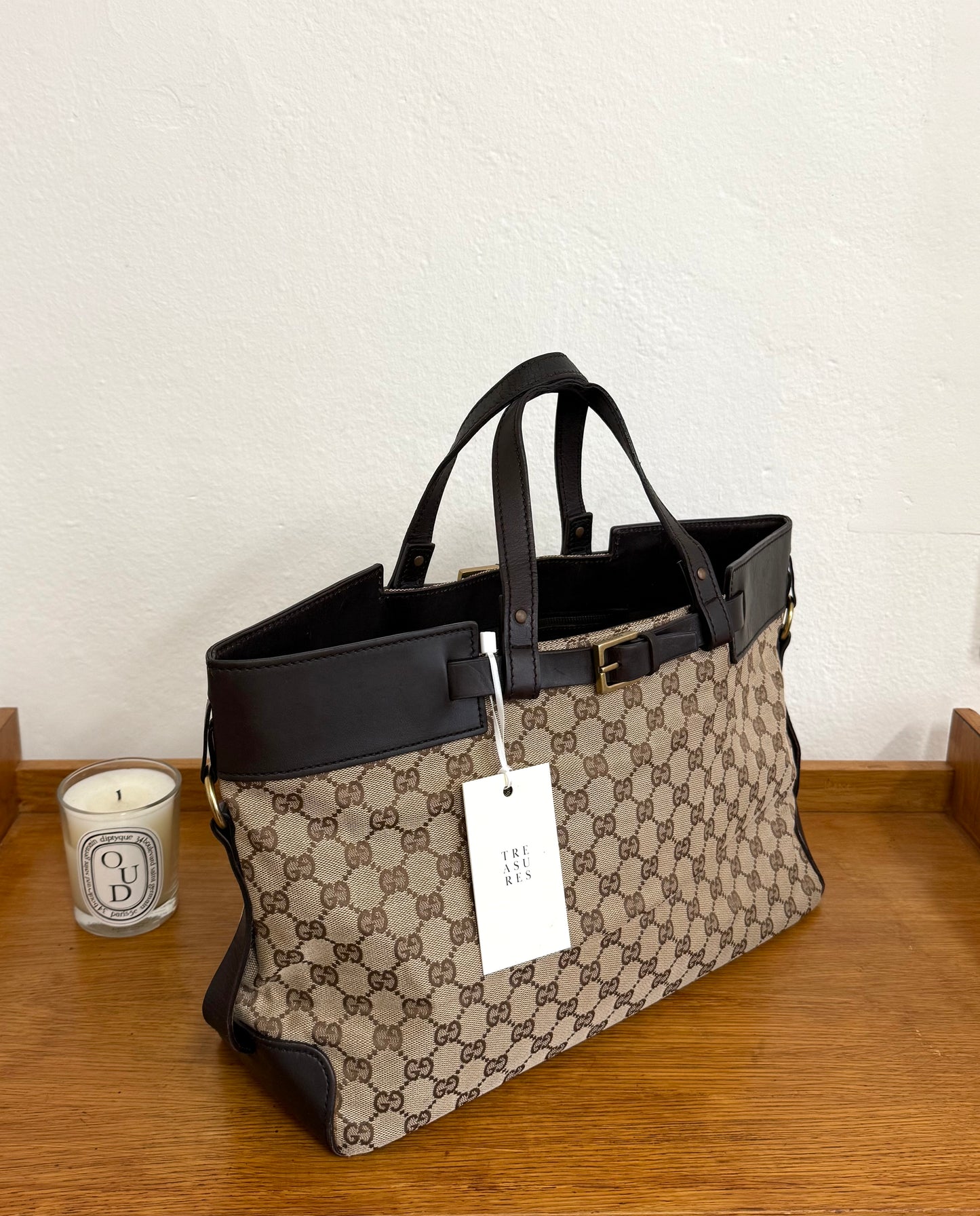 GUCCI GG BELT TOTE BAG