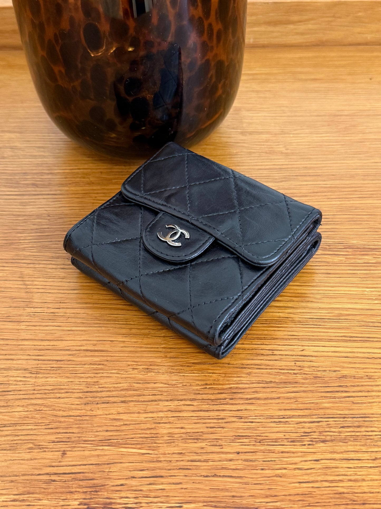 CHANEL MINI WALLET DOUBLE SIDED SERIES 10