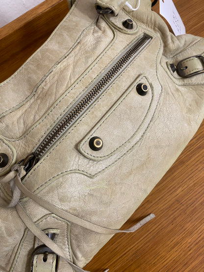 BALENCIAGA FIRST BAG IN ECRU