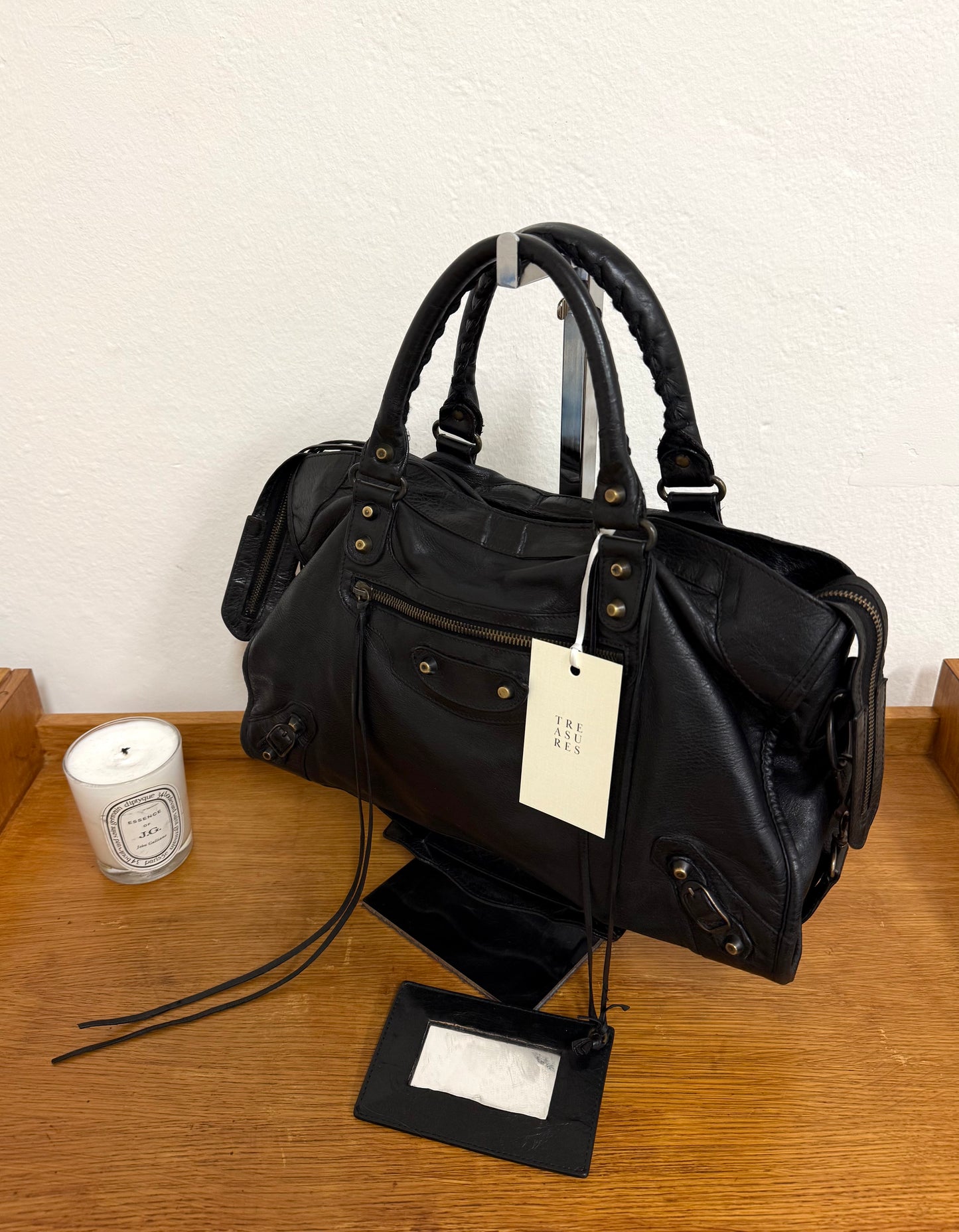 BALENCIAGA CITY BAG BLACK