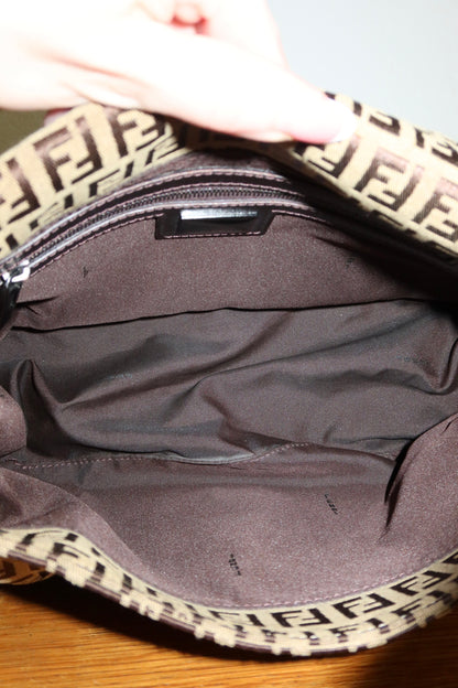 FENDI ZUCCA MAMMA BAGUETTE