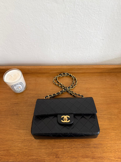 CHANEL CLASSIC DOUBLE FLAP BAG SMALL 24K GOLD