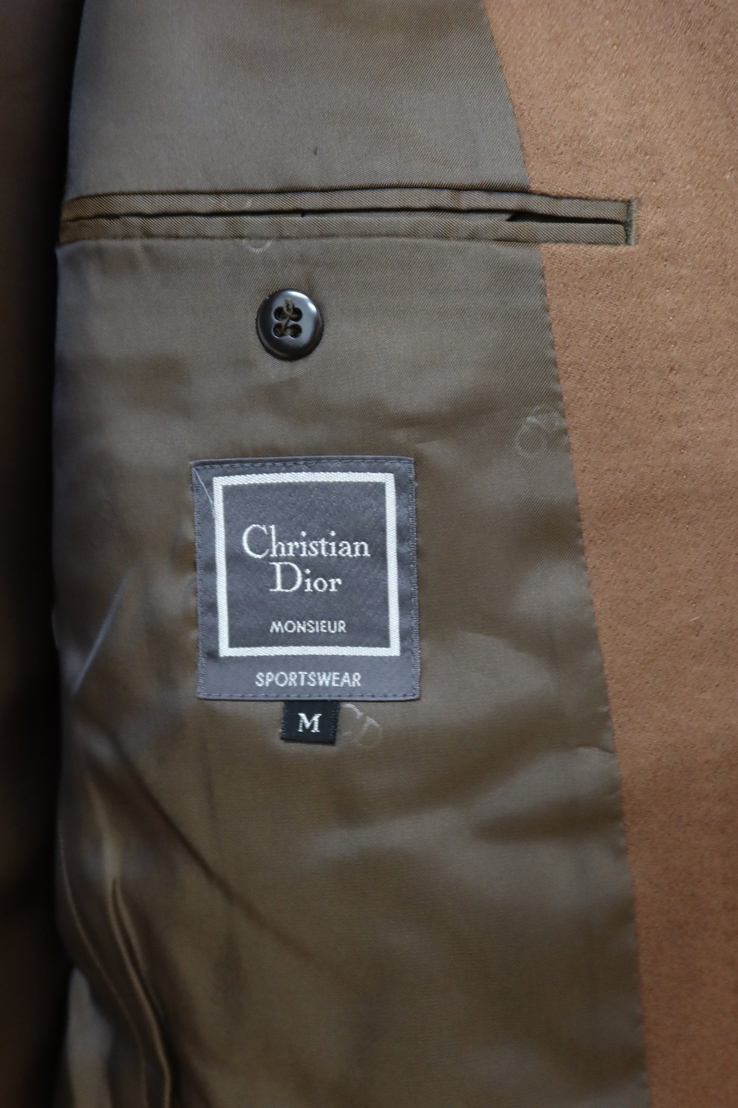 CHRISTIAN DIOR WOOL BLAZER