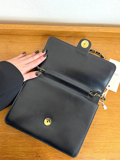 CHANEL BOX CALF FLAP BAG