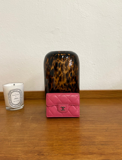 CHANEL MINI WALLET LAMBSKIN PINK