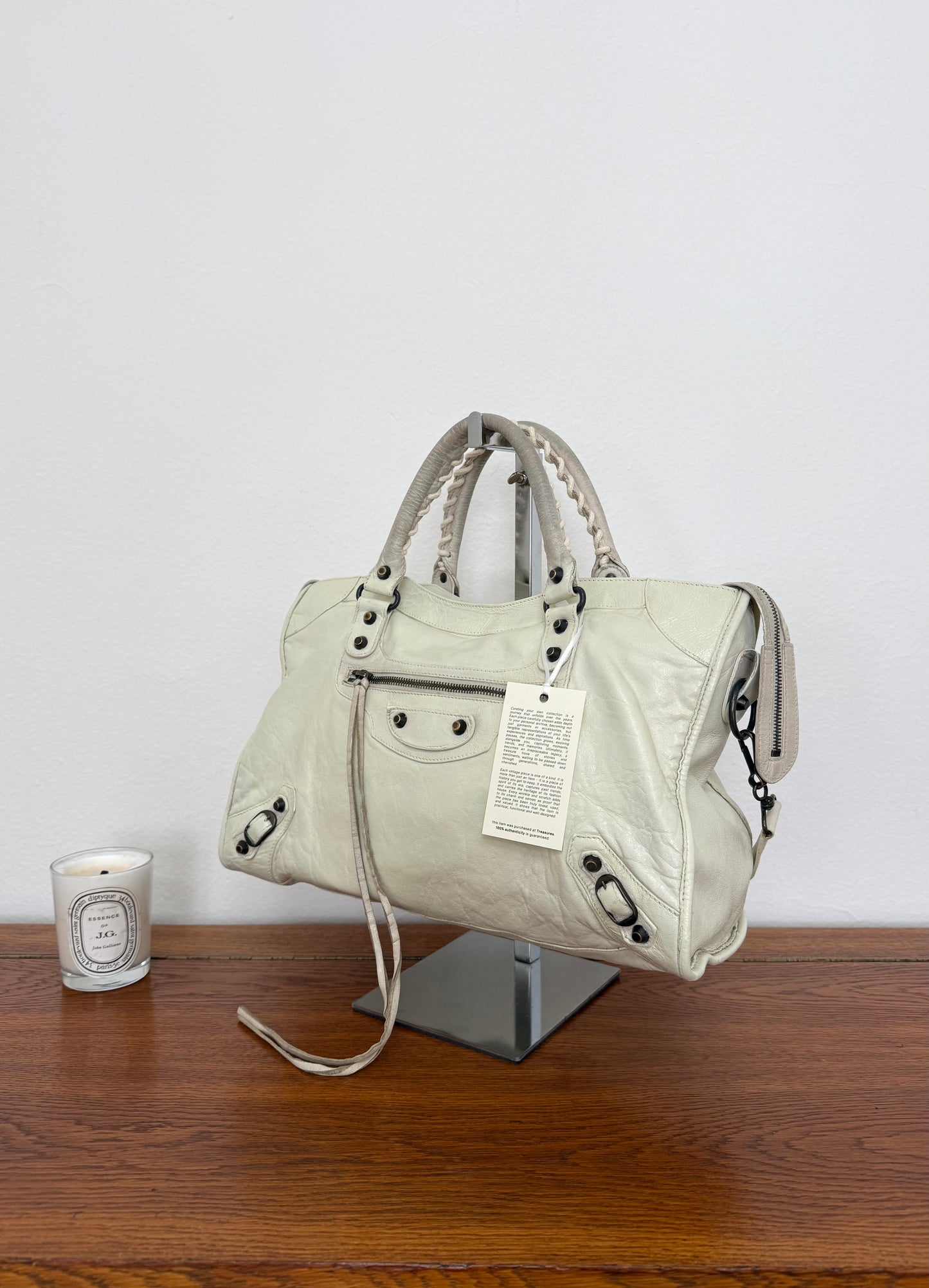BALENCIAGA CITY BAG VANILLA