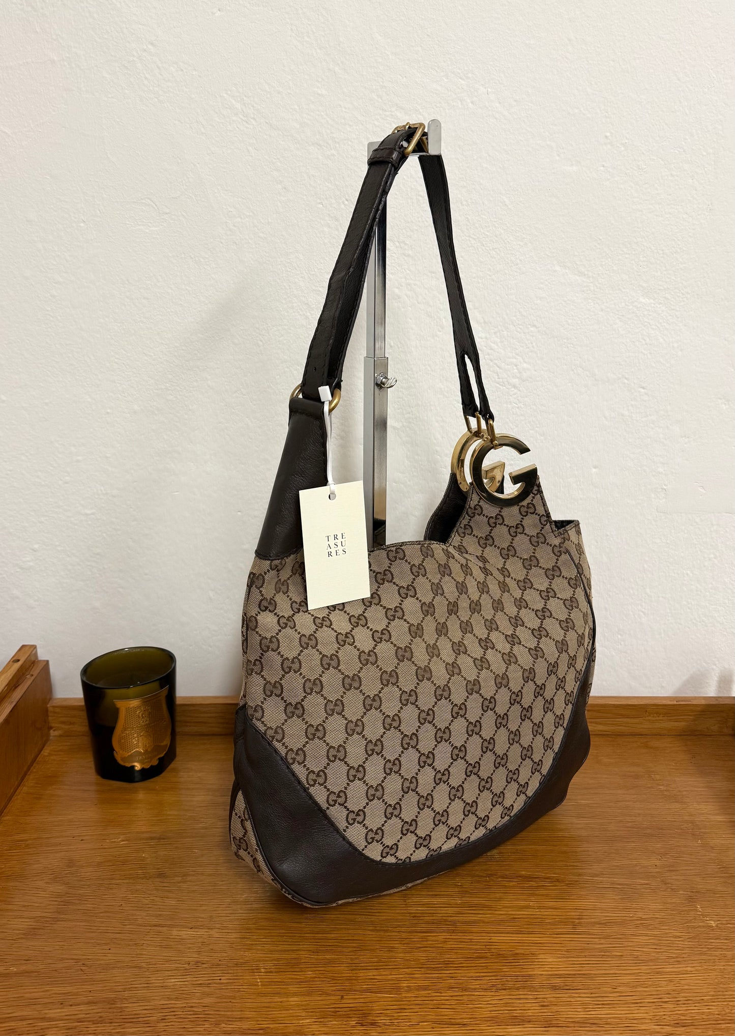 GUCCI GG MONOGRAM HOBO BAG