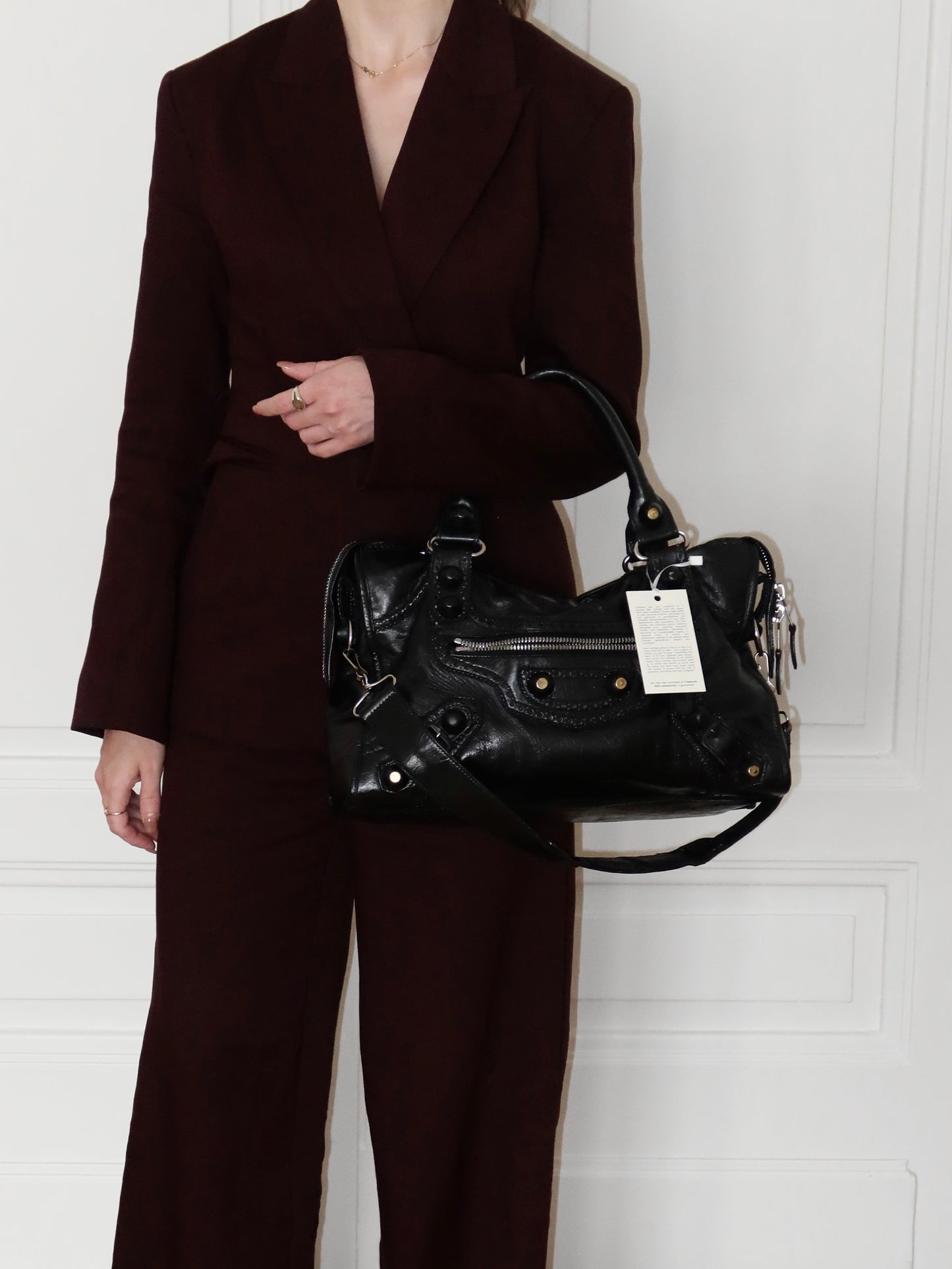 BALENCIAGA CITY BAG BLACK