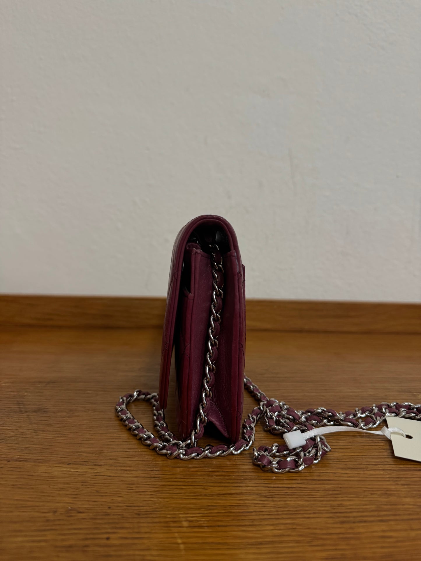 CHANEL LAMBSKIN WOC WINE GRAPE