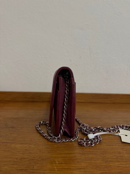 CHANEL LAMBSKIN WOC WINE GRAPE