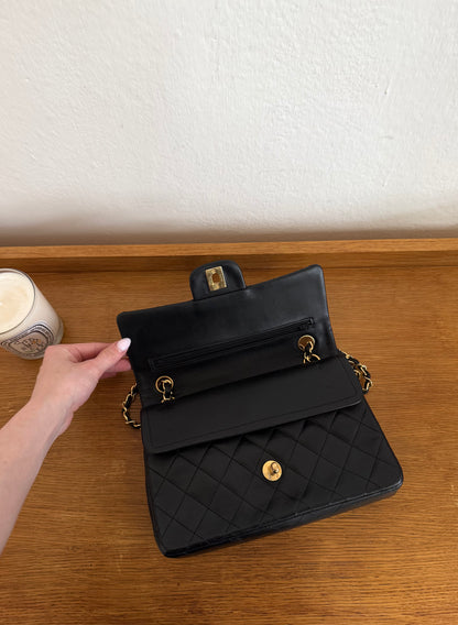 CHANEL CLASSIC DOUBLE FLAP BAG SMALL 24K GOLD