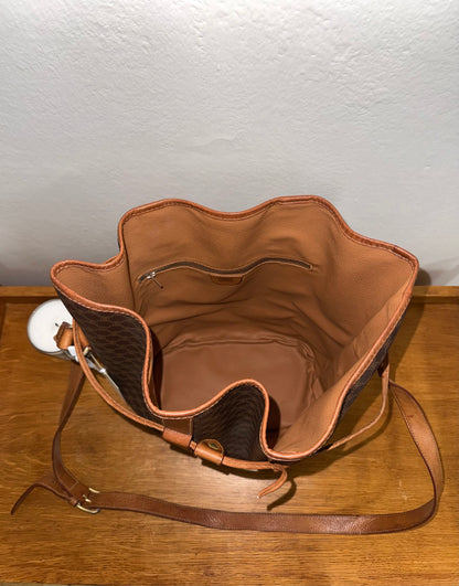 CELINE MACADAM BUCKET BAG