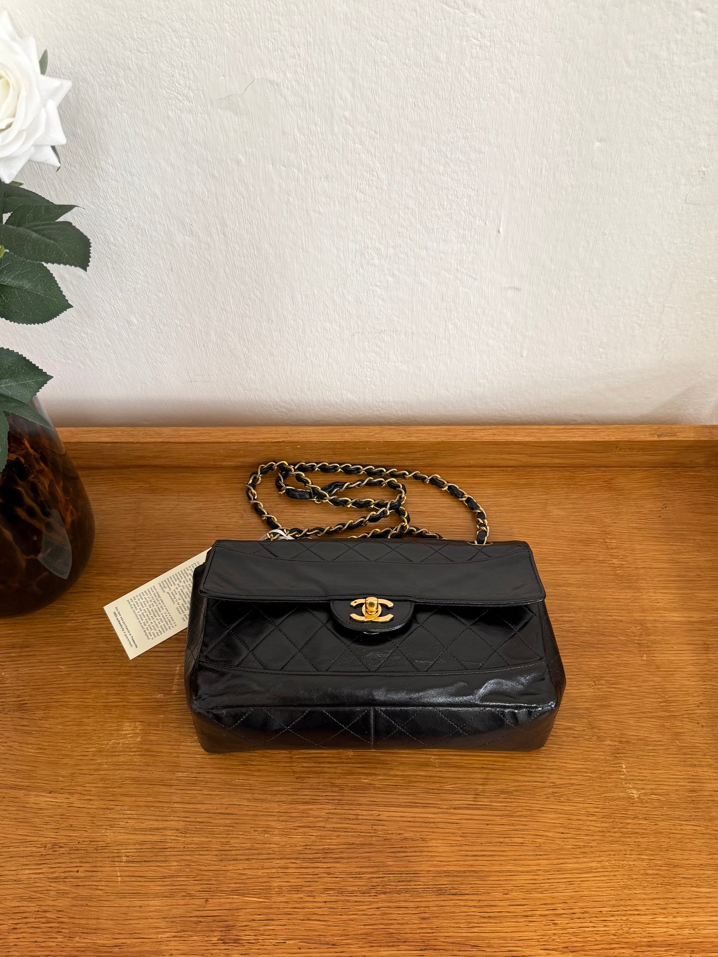 CHANEL TWIST LOCK CLASSIC FLAP BAG