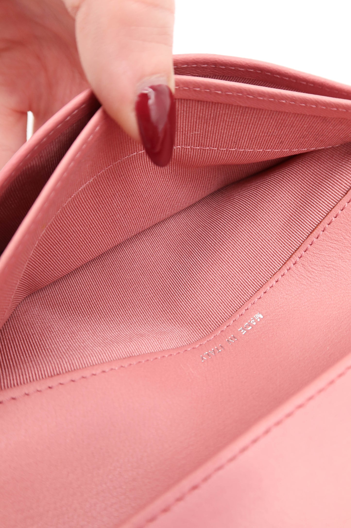CHANEL CLASSIC WALLET PINK