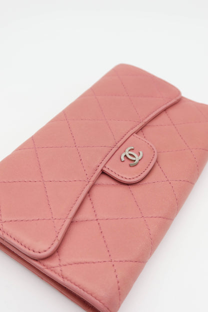 CHANEL CLASSIC WALLET PINK